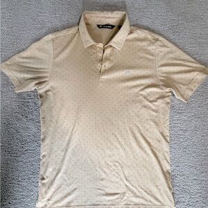 Travis Mathew Light Tan Polo Shirt